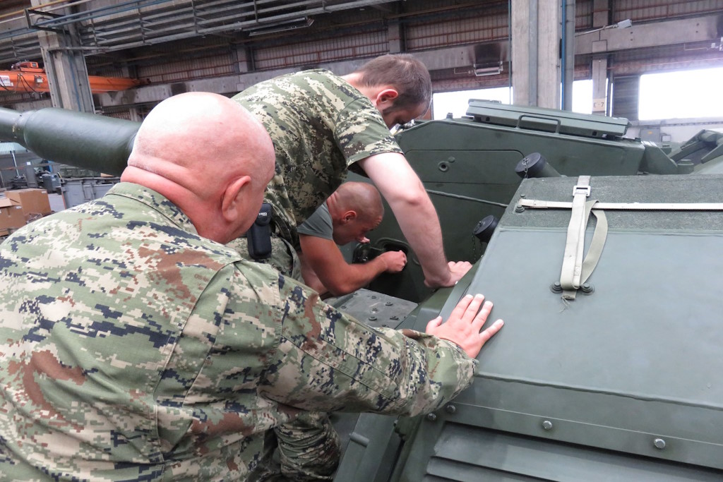 Training for maintenance of the dome system with weapons PzH 2000 successfully completed at the Overhaul Institute of the Support Command