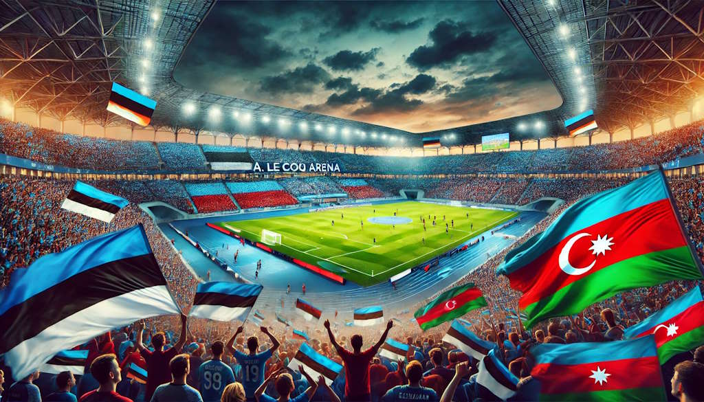 Purchase of tickets for the exciting match Estonia vs Azerbaijan in the UEFA Nations League 2024 at Stadium A. Le Coq Arena, Tallinn