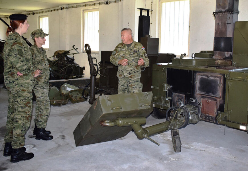 Training for soldiers of the Croatian Armed Forces Technical, Quartermaster and Traffic Services in the Center for Training and Doctrine of Logistics Požega successfully completed