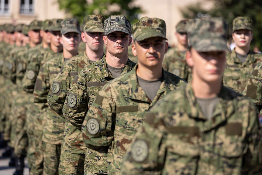 Oath of office in Požega: 167 new conscripts begin military career in the modernized Armed Forces of the Republic of Croatia