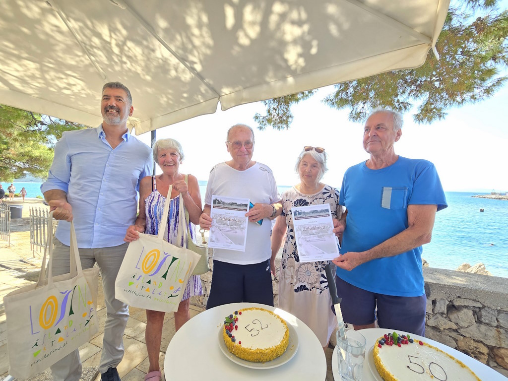 Više od 50 godina vjernosti Lošinju: obitelji Kapel i Pukl i njihova ljubav prema otoku